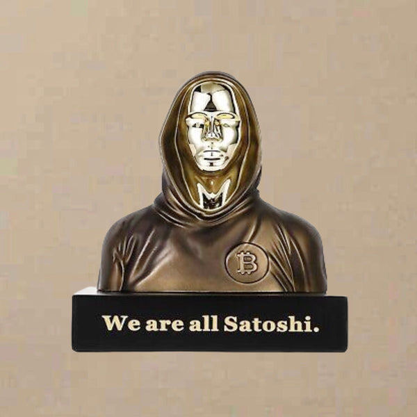 Satoshi Nakamoto Hand-Made Canvas